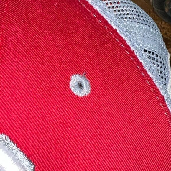 Zephyr Ohio State Buckeyes Block O snapback mesh back trucker hat - Picture 9 of 12